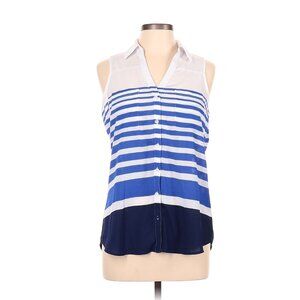 Express Portofino Sleeveless Button Down Tank